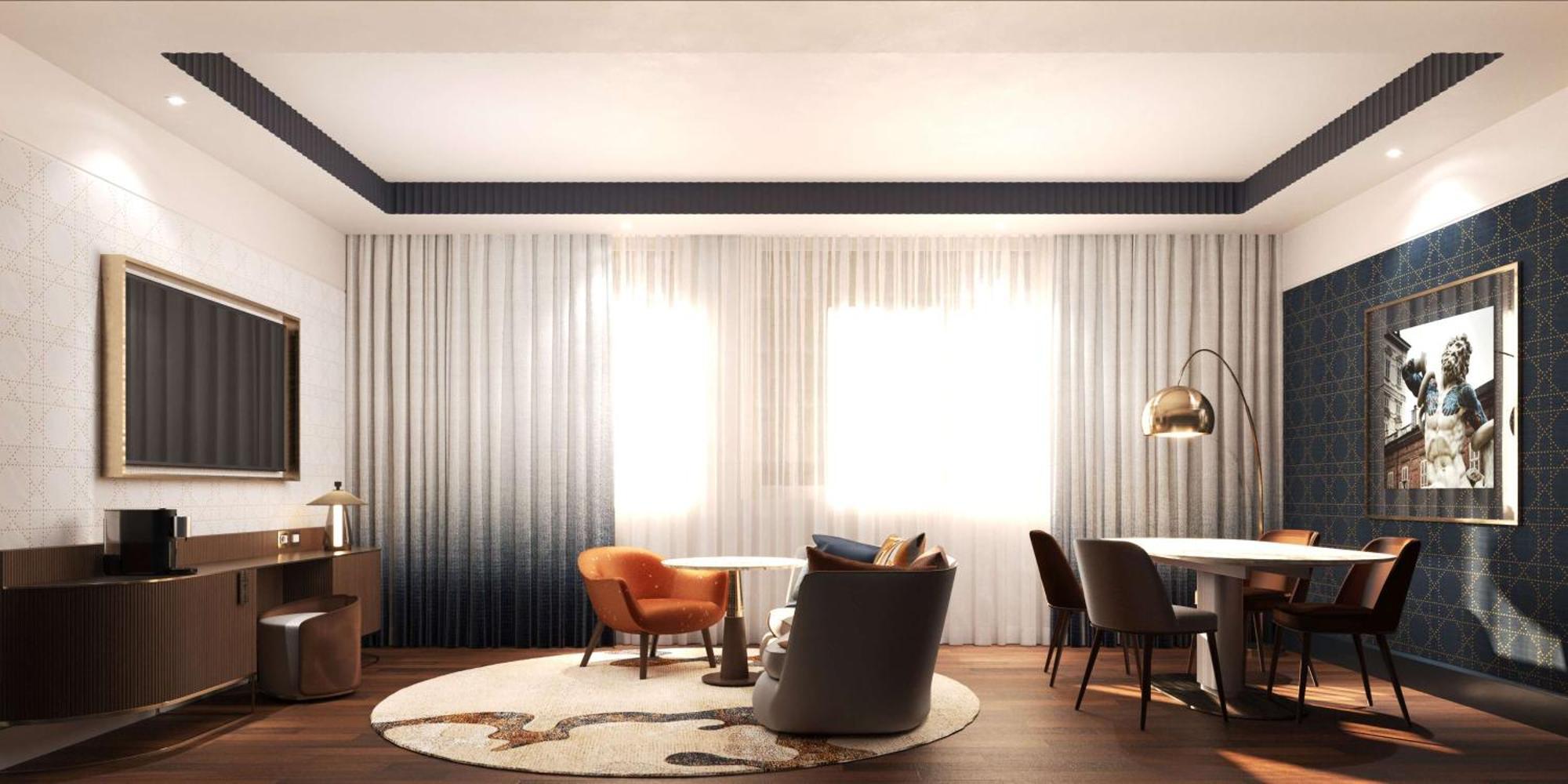 Hilton Turin Centre Hotel Luaran gambar